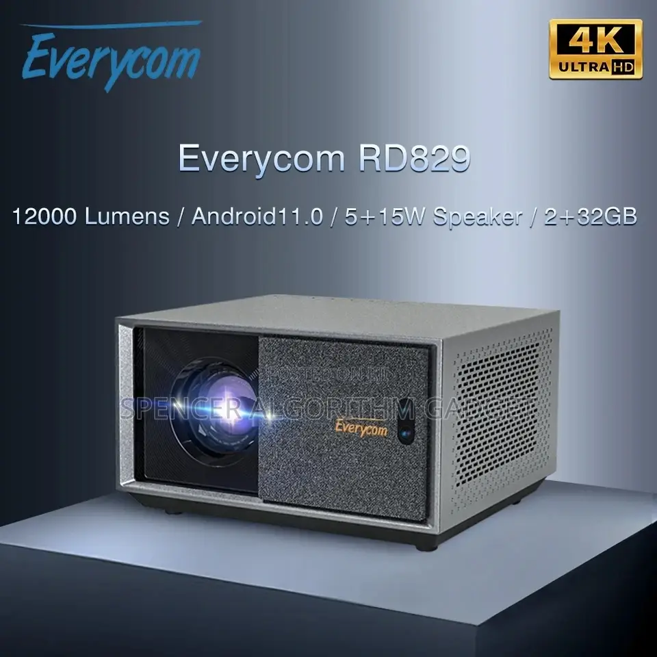 Everycom Full Hd Rd829 Projector Support 12000l 300inch