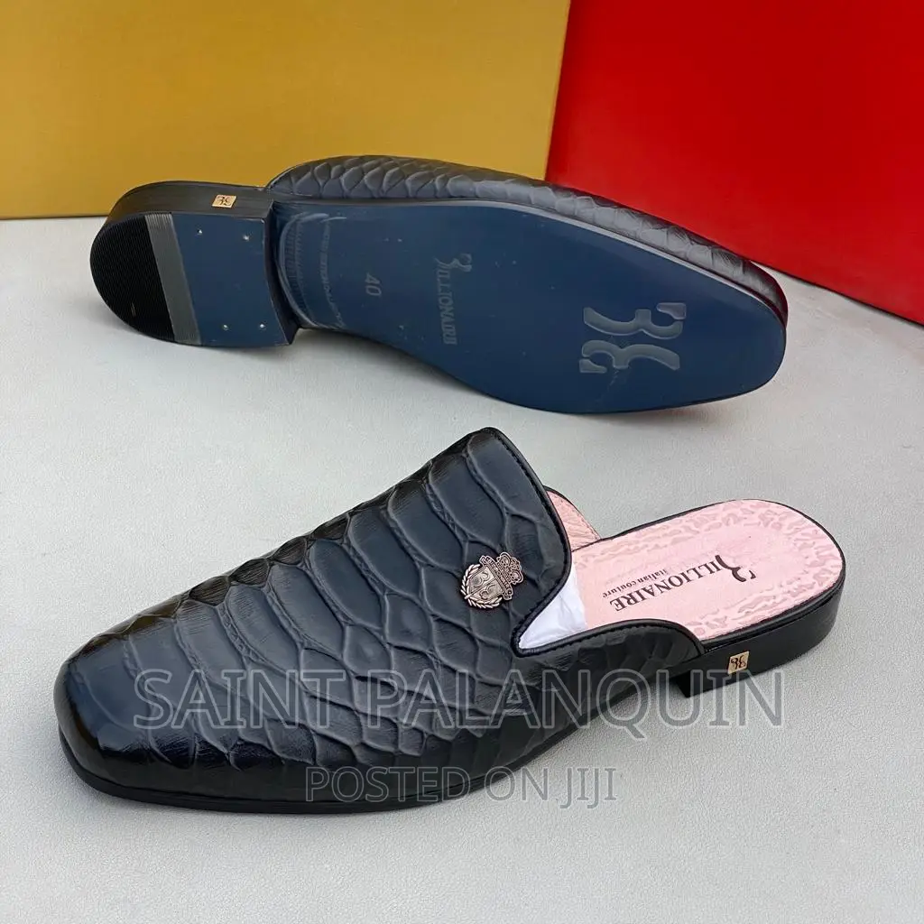 Black Billionaire Half Shoe