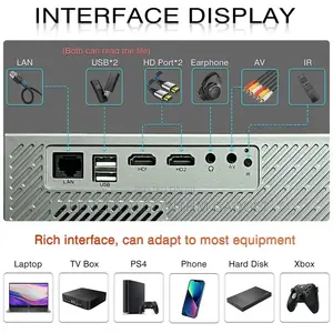 Everycom Full Hd Rd829 Projector Support 12000l 300inch