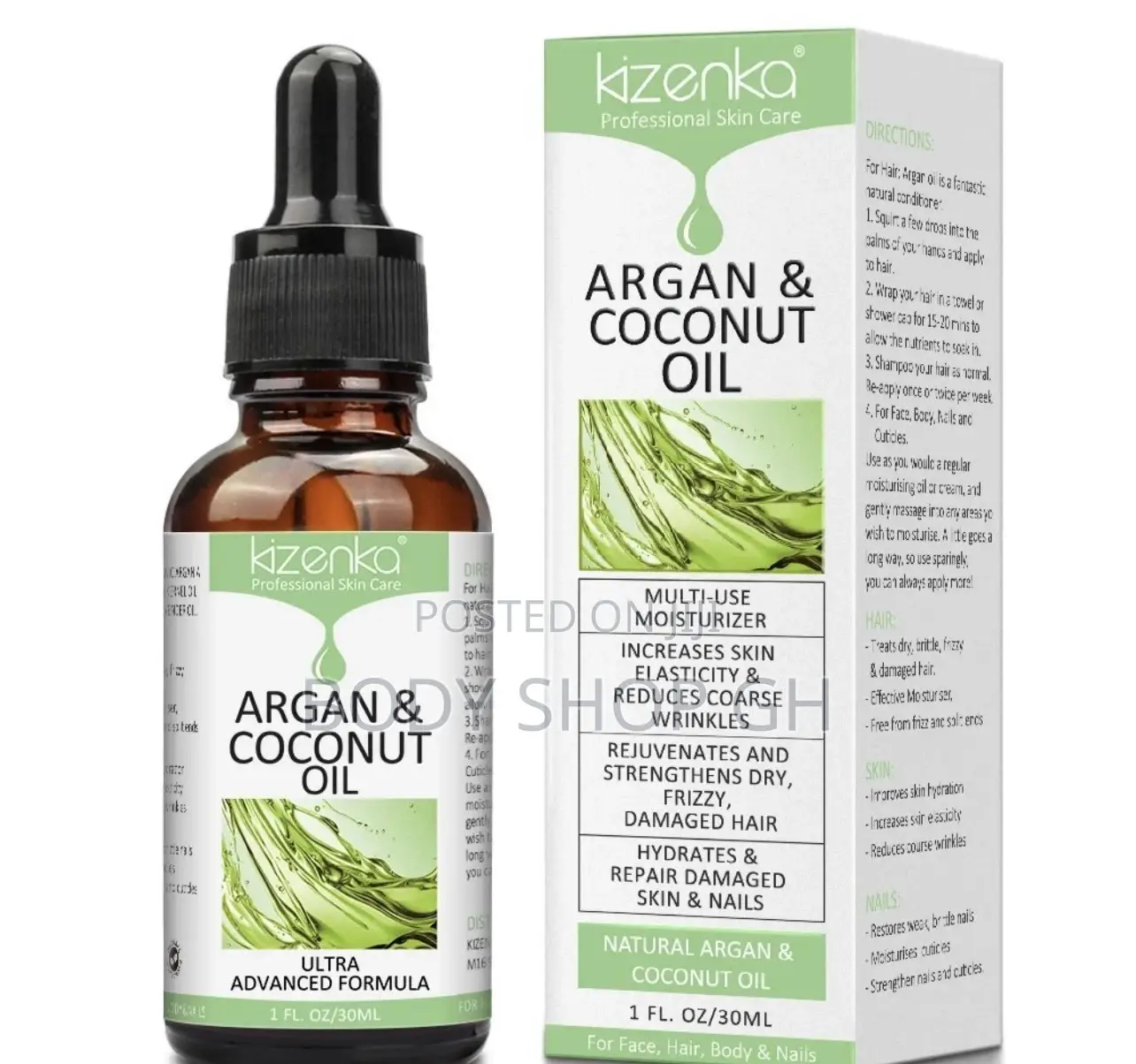 ARGAN + COCONUT OIL FOR HAIR GROWTH [ Growing Hair At Edges]