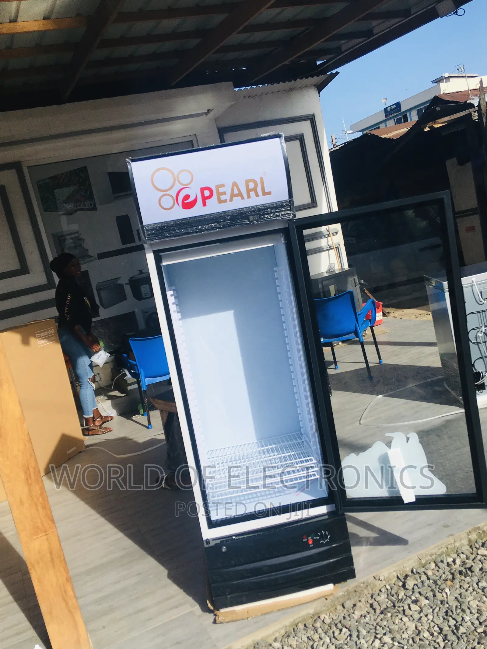 Best Sell on Pearl PVC-28 Display Fridge Single Door