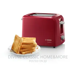 Bosch Compact Toaster With Integrated Bun Attachment