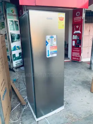 Sealed in Box Vovo Single Door Upright Freezer(Gray)