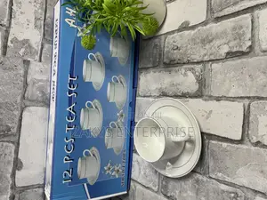 12pcs Tea Mugs Saurcer