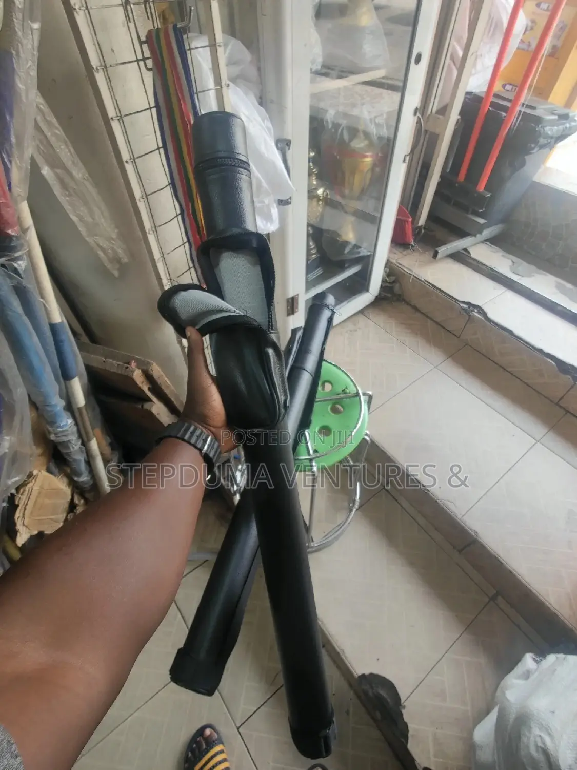 Collapsible Snooker Cue Sticks Bag