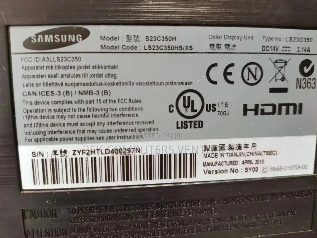 24inch Samsung Flat Screen Monitor
