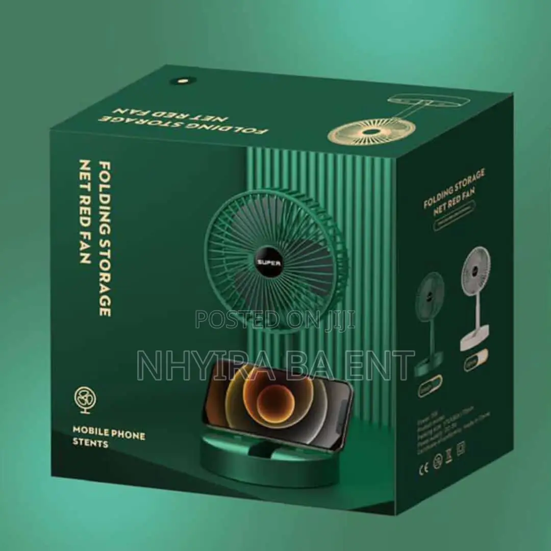 Mini Foldable Wireless Rechargeable Fan