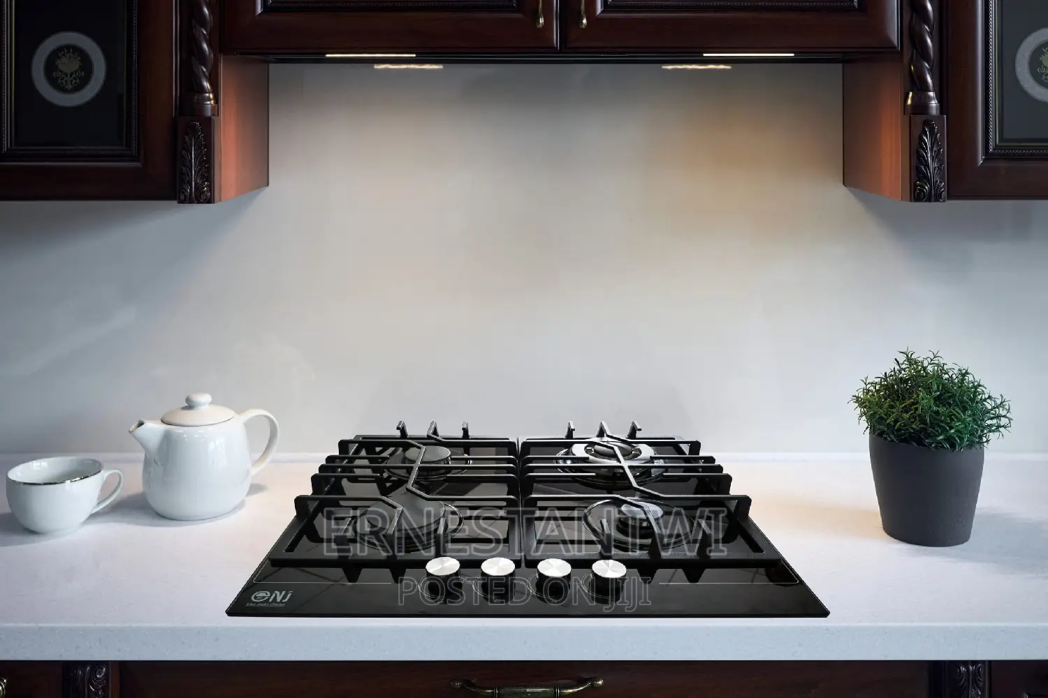 60cm Built-in Glass Gas Hob From Thermomaster, UK
