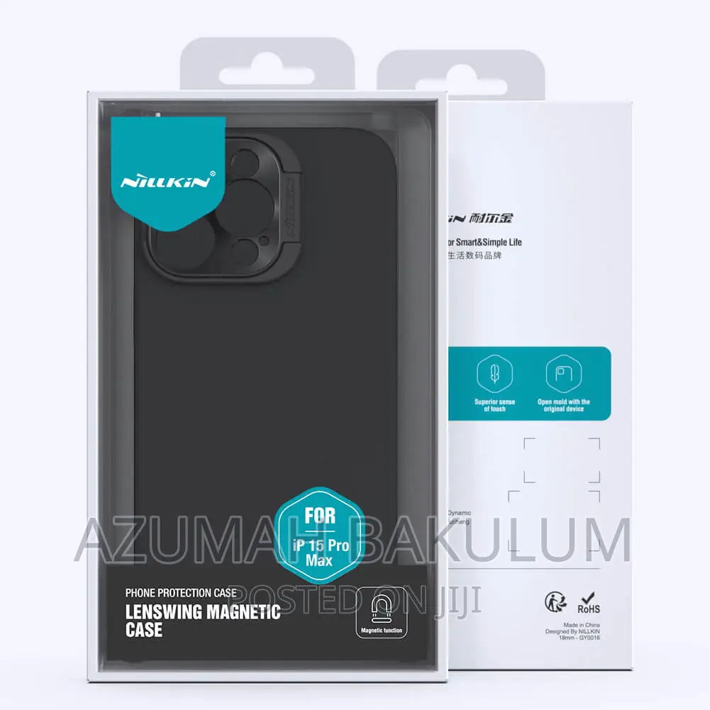 iPhone 15 Pro / 14 Pro Max Lens Wing Magnetic Siliconcase