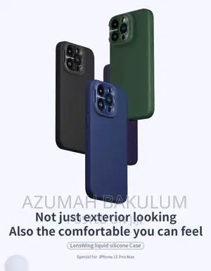 iPhone 15 Pro / 14 Pro Max Lens Wing Magnetic Siliconcase