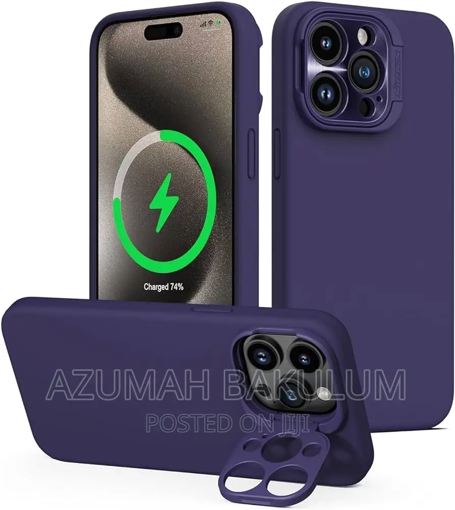 iPhone 15 Pro / 14 Pro Max Lens Wing Magnetic Siliconcase