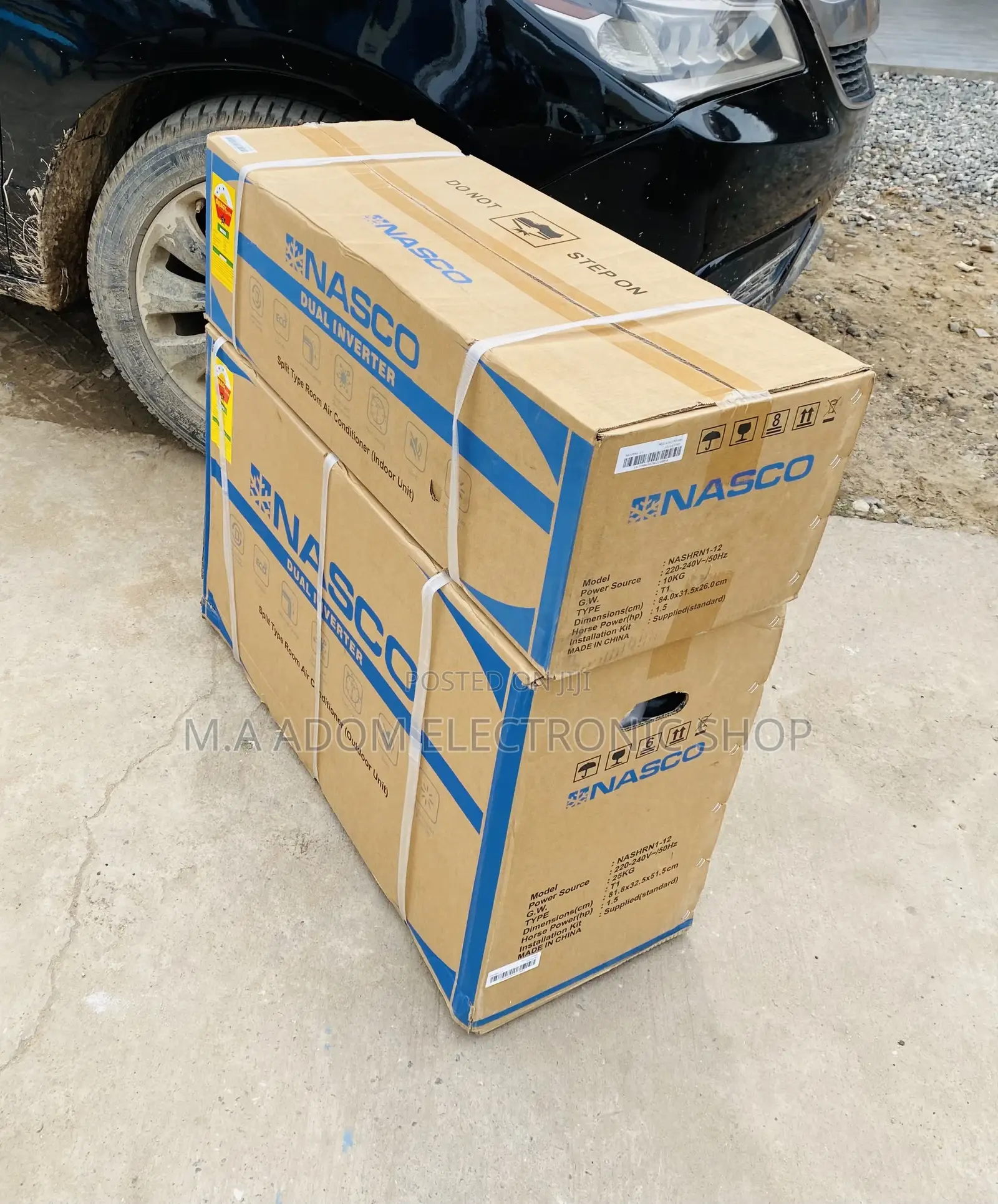 Super Chilling Nasco 1.5hp Split Inverter Ac(White)