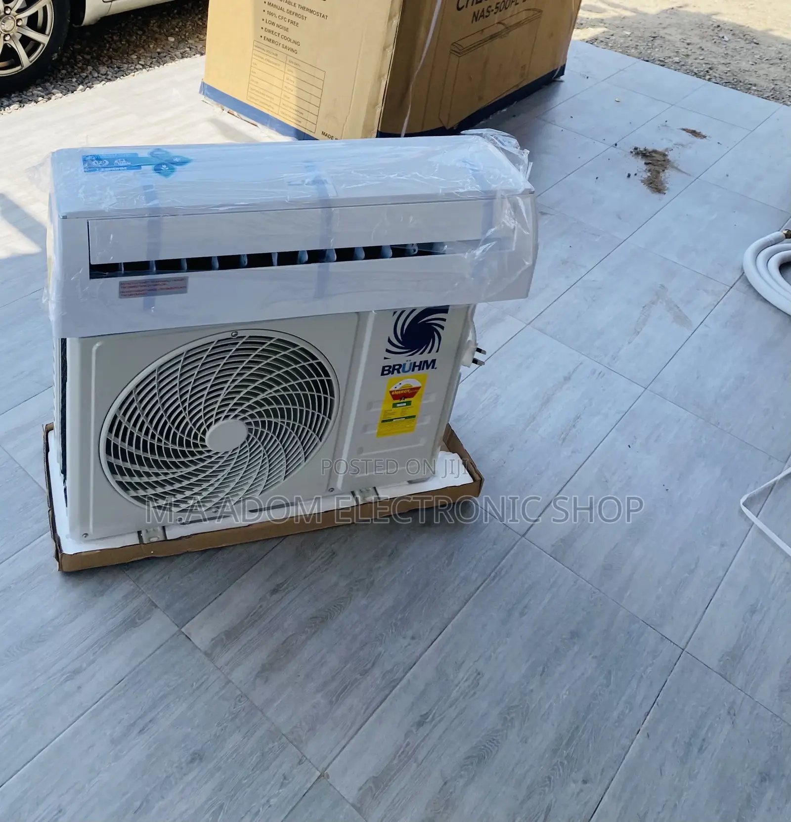 Sleek Designed Bruhm 1.5hp Split Air Conditioner(R410)
