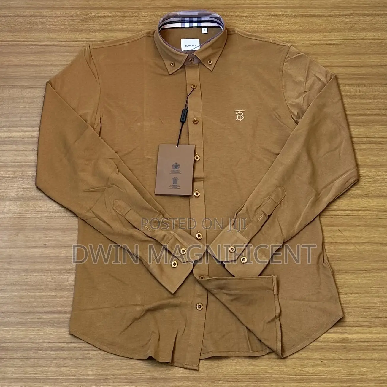 Soft Cotton Burberry Shirt