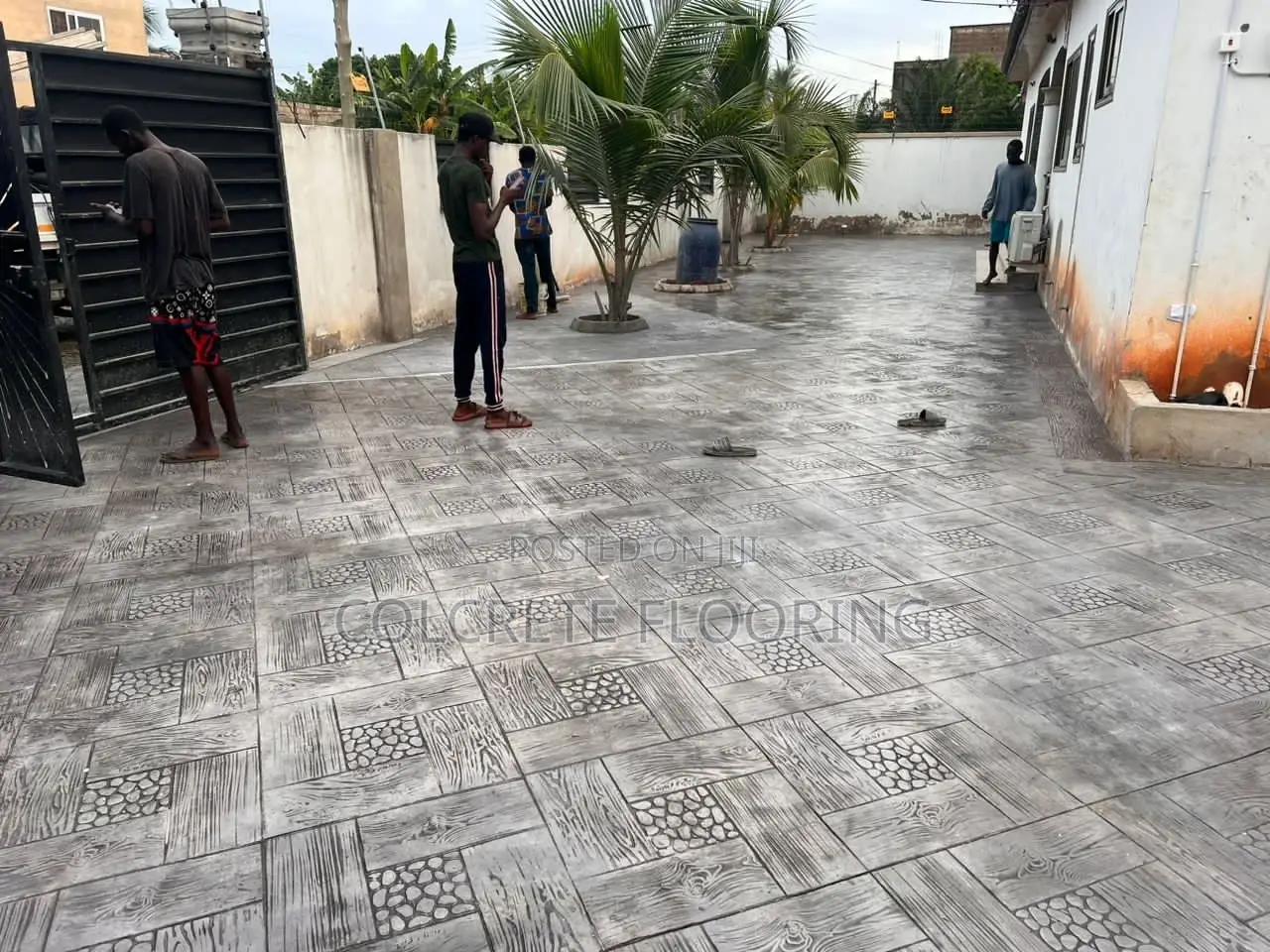 Stamped Flooring
