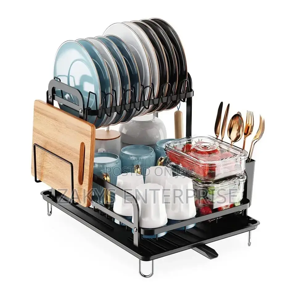 Metallic Dish Rack (Anti Rust)