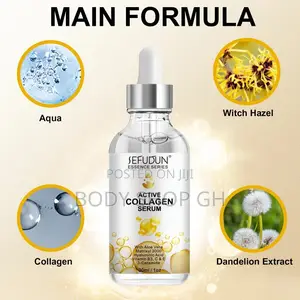 Active Collagen Serum for Skin Plumping + Sagging Skin Lift