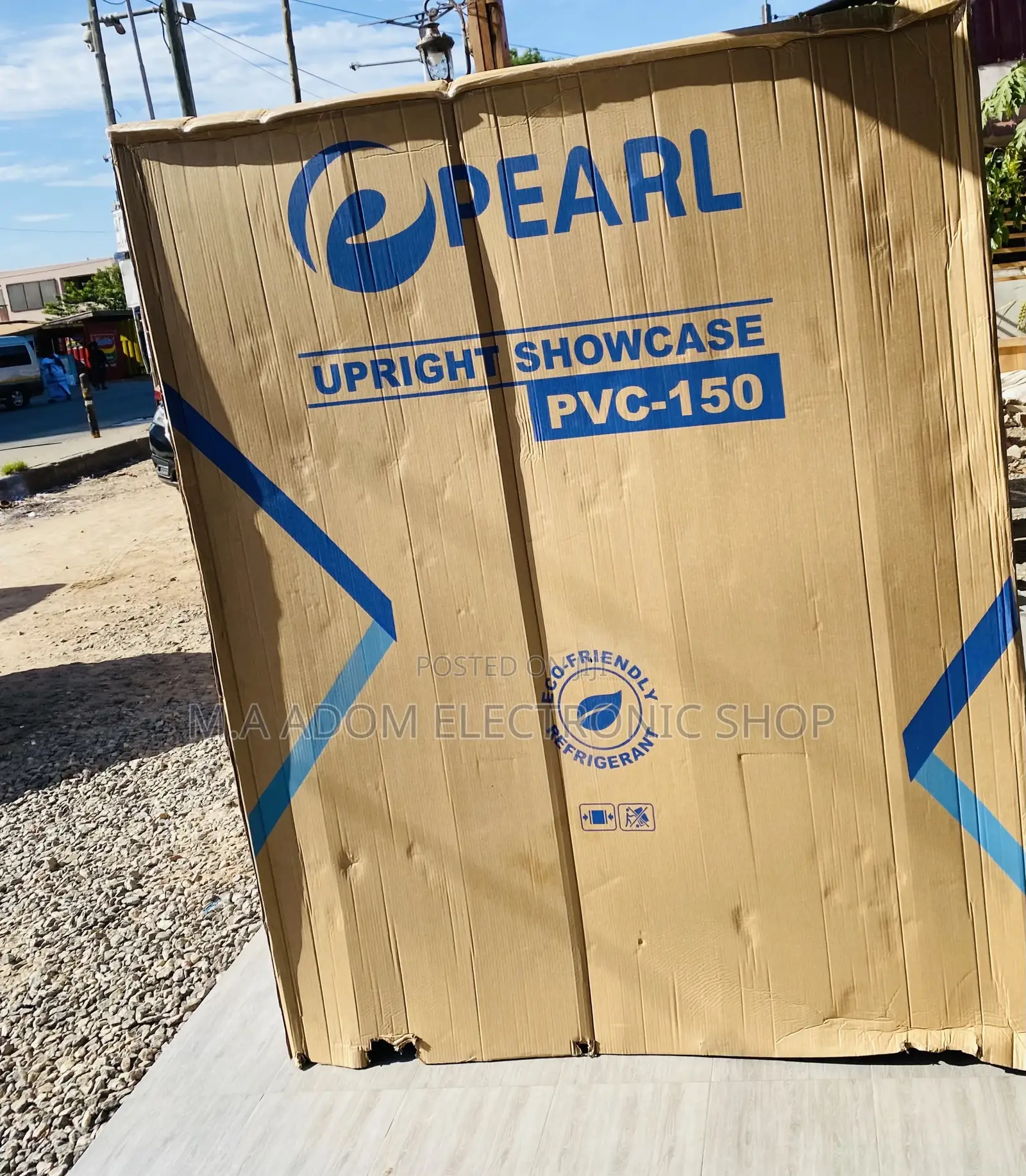 Newly in Box Pearl PVC-150 3 Door Display Fridge(950ltr) 