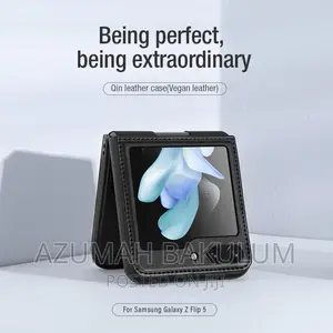 Samsung Galaxy Z Flip 5 Nillkin Qin Vegan Leather Case