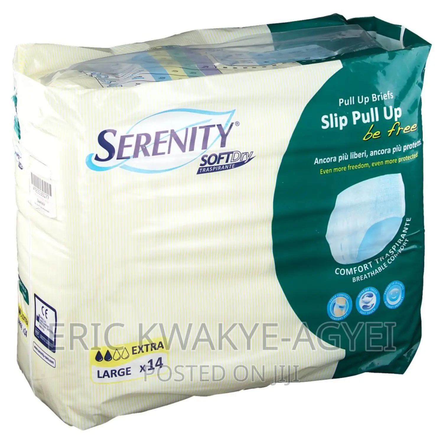 Serenity Pull-up Brief Large 14's