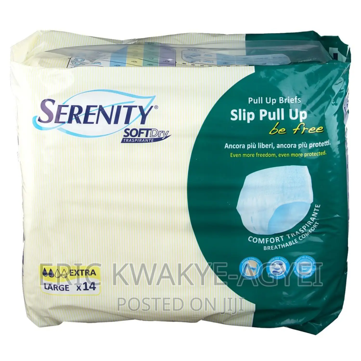Serenity Pull-up Brief Large 14's