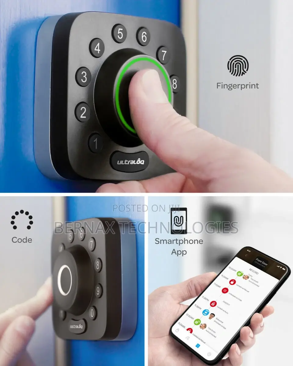 Installation of Smart Biometric Door Locks and Alarms
