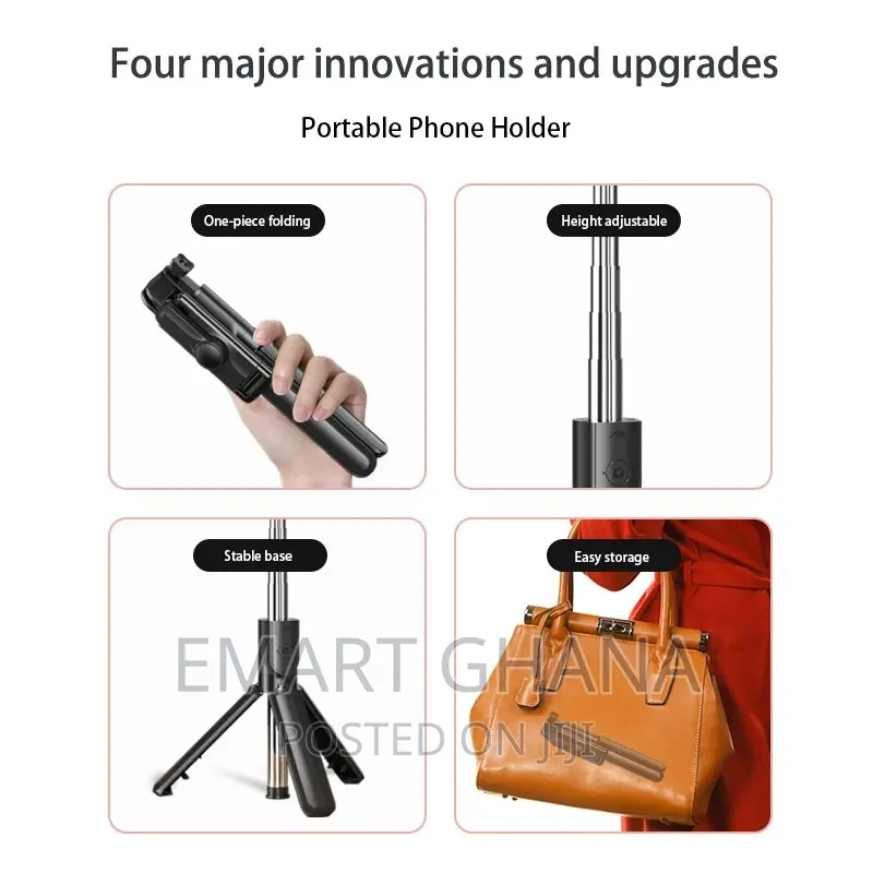 B3052-15 Bluetooth Wireless Selfie Stick Mini Tripod