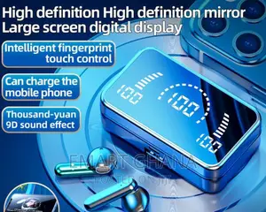S20 Wireless Bluetooth Touch LED Stereo Audio Earphone
