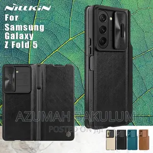 Samsung Galaxy Z Fold 5 Qin Pro Leather Flip Cover