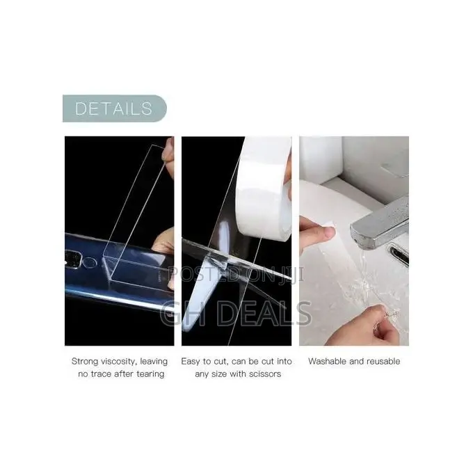 Traceless Double-Sided Grip Tape - 5M