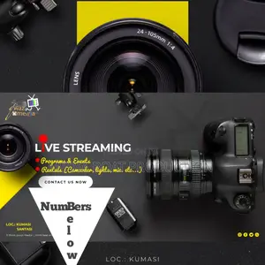Event Streaming / Event Coverage / Gadgets Rental