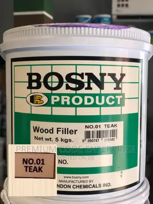 Wood Filler, 5kg- Teak Colour