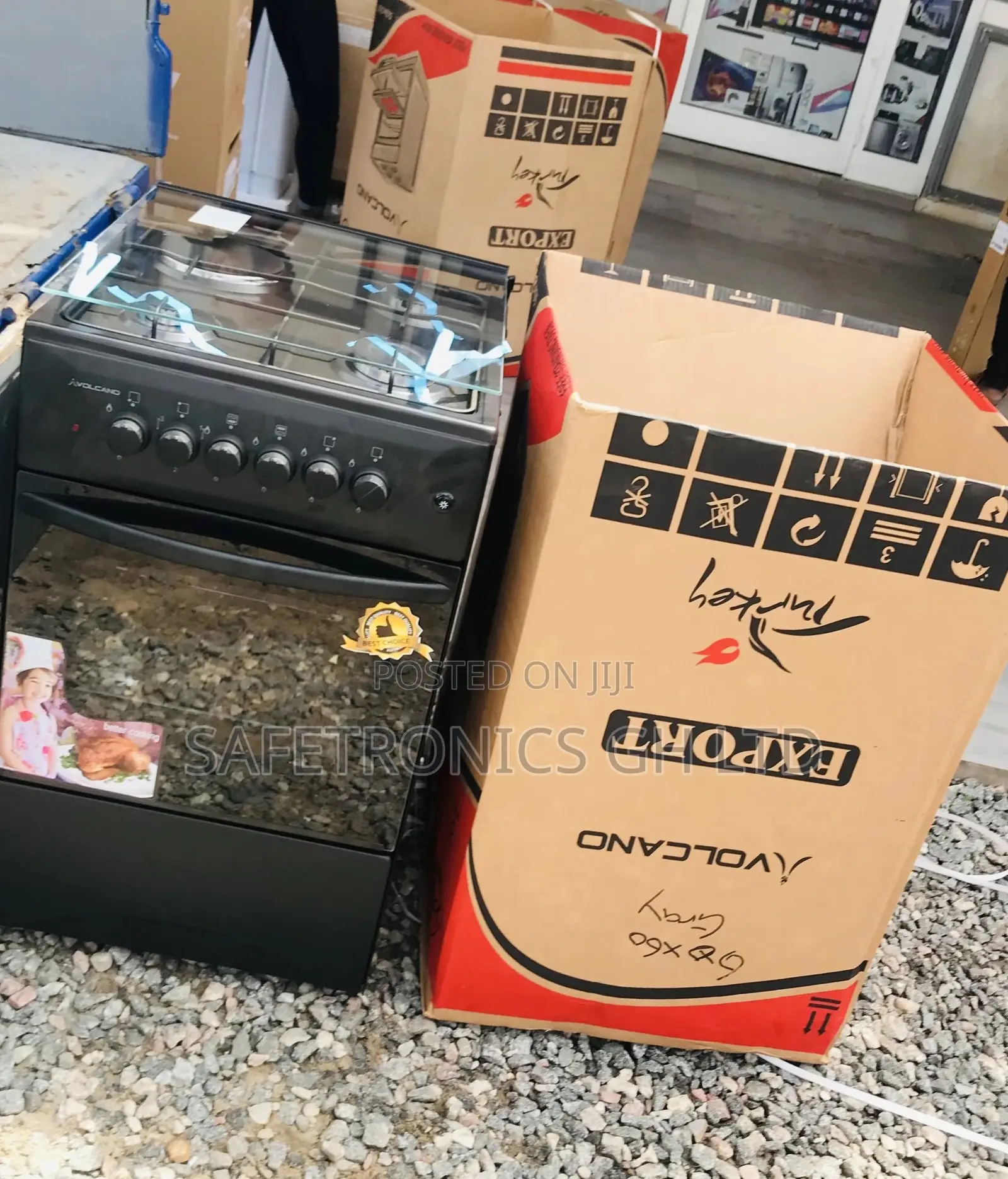 Lastest Oven With Grill 50x50 Volcano 3 Gas 1 Electric