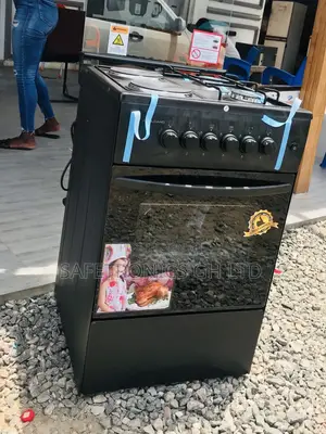 50x50 Oven With Grill Volcano 2 Gas Black 2 Electric