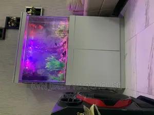 White Man Aquarium With 10 Fishes
