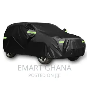 Waterproof Car Protection Cover - Xl Size- Black