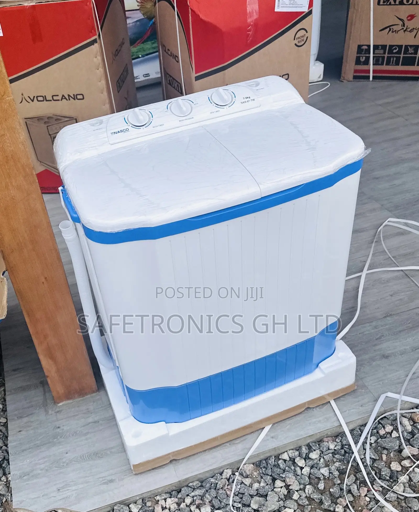 Topload Semiautomatic Nasco 7kg Washingmachine Electric 