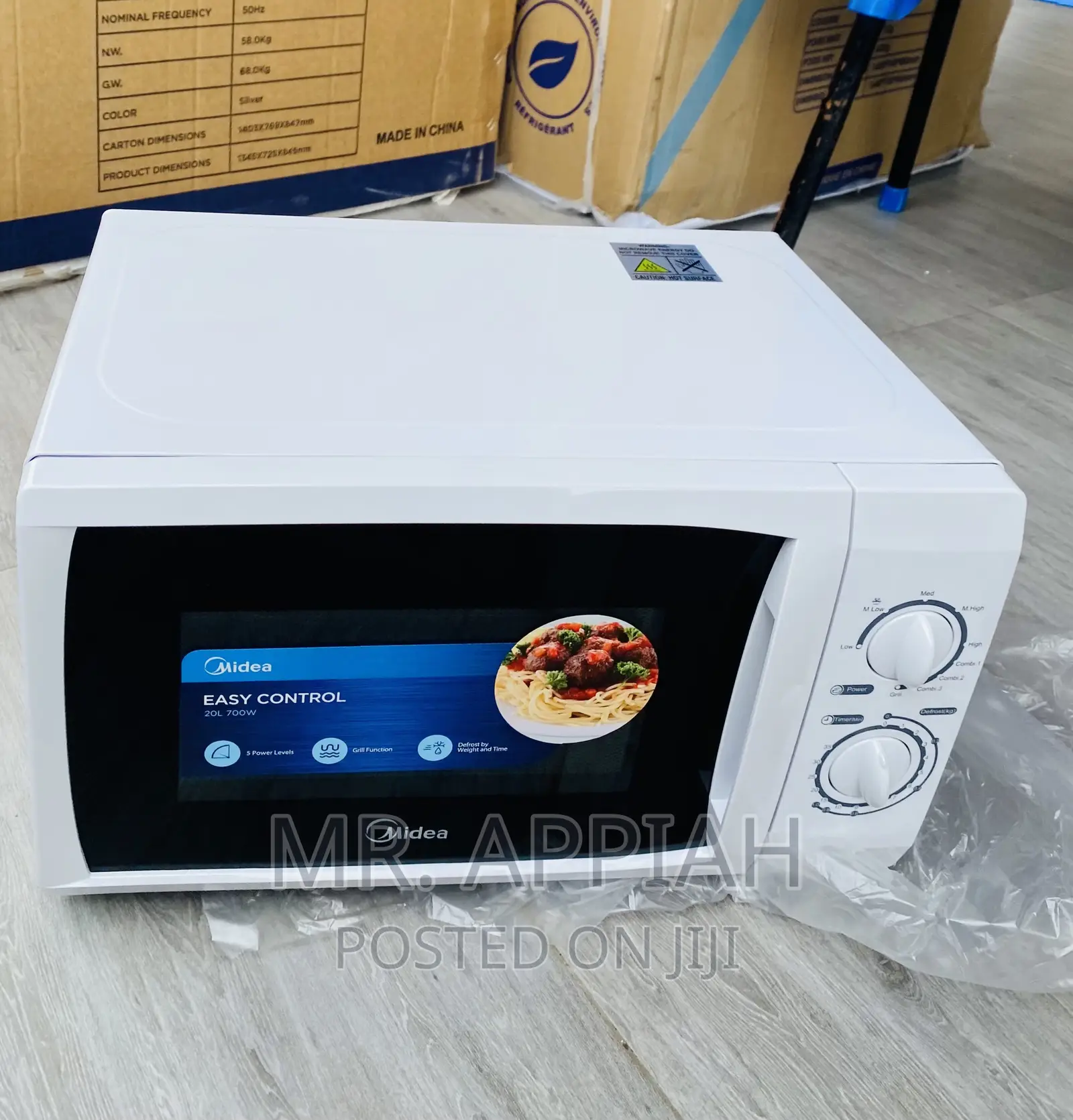 Fabulous Midea 20ltr Electric Microwave Oven(MG 720)White.