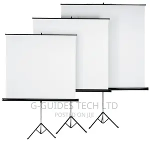 Tripod Projector Screen 243cm × 243cm (2.4 Meters)