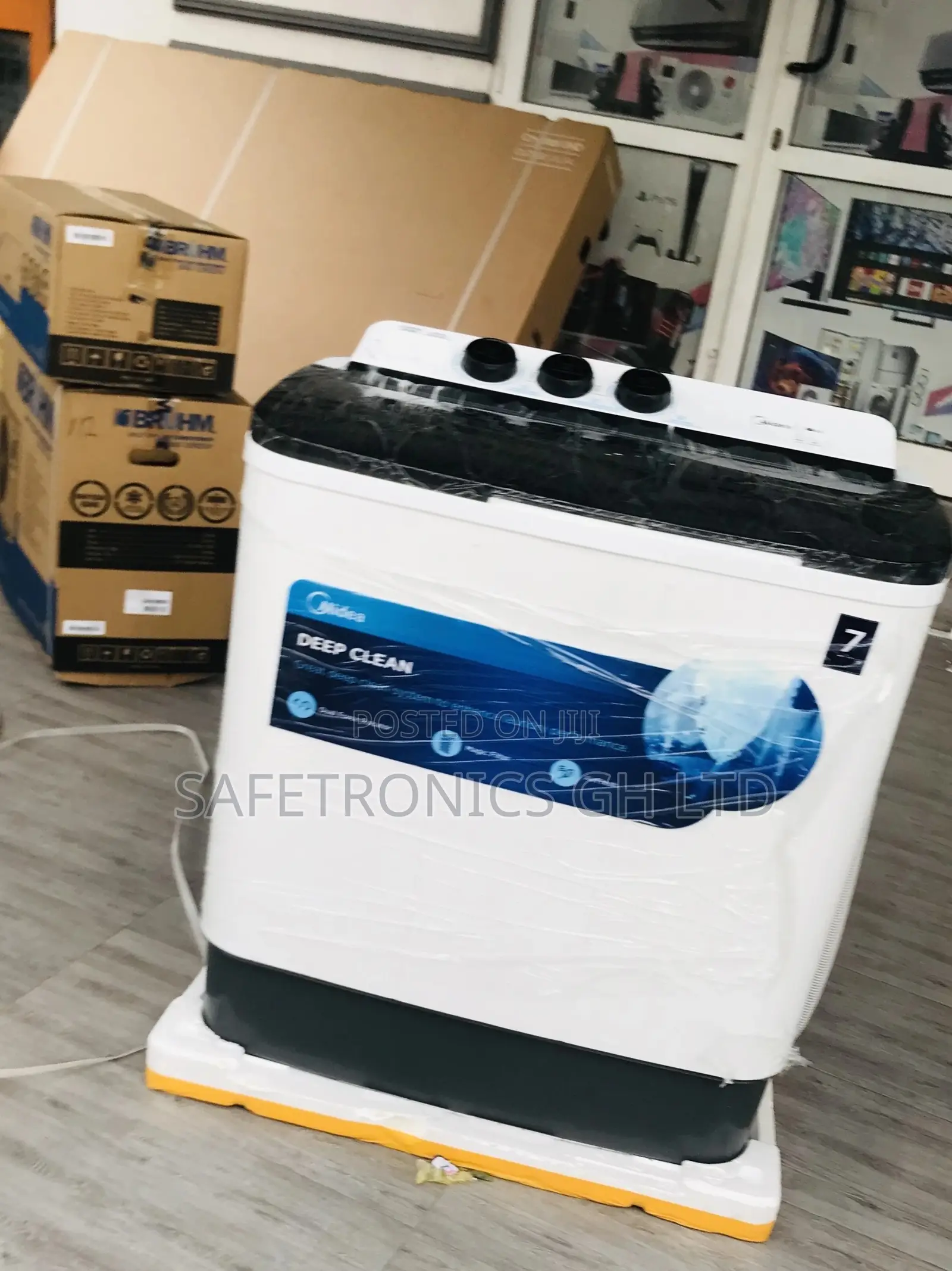 Midea Twintub Washingmachine 7kg Topload Semiautomatic