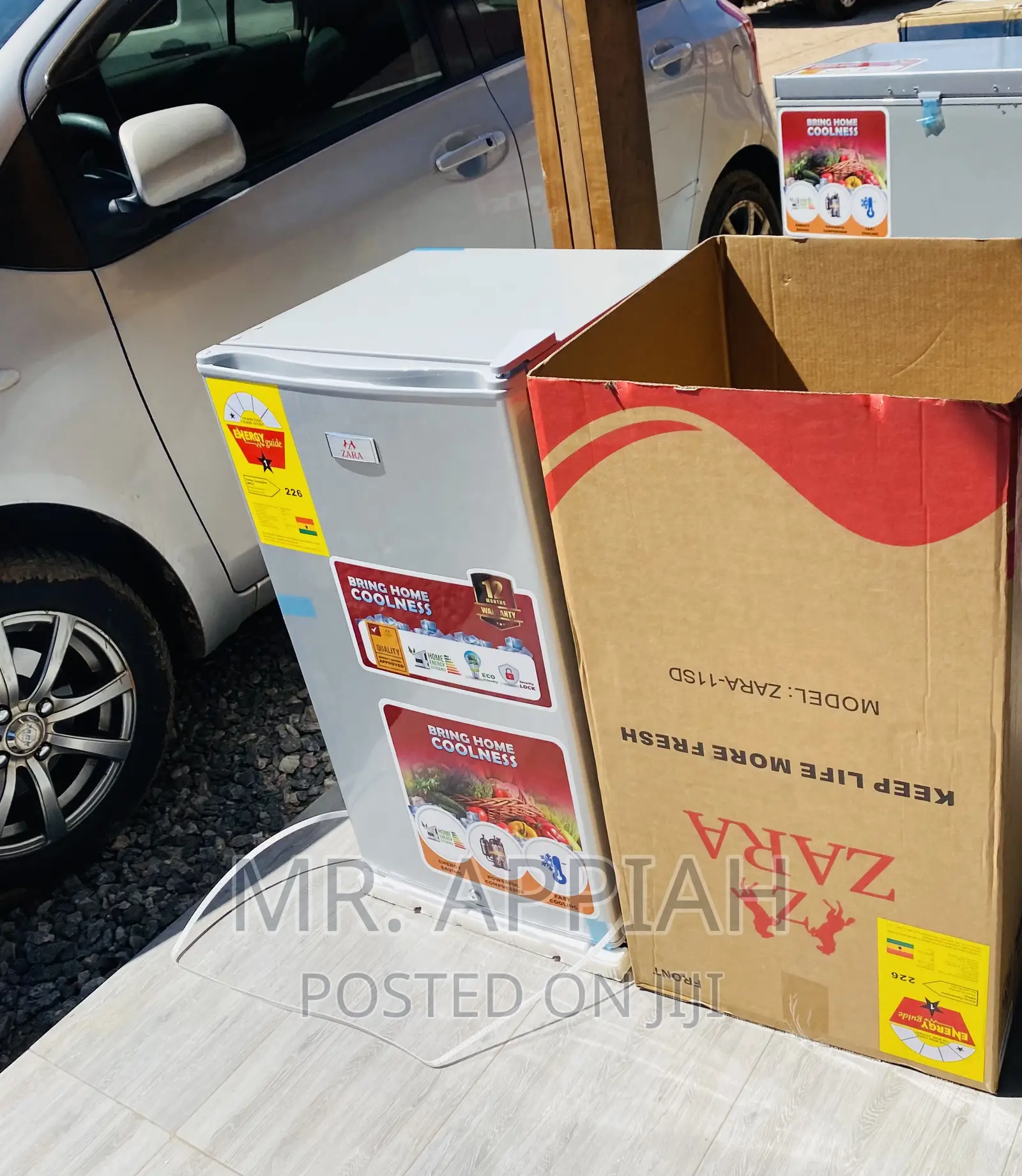 Unique Zara 11SD Single Door Electric Fridge(Silver).