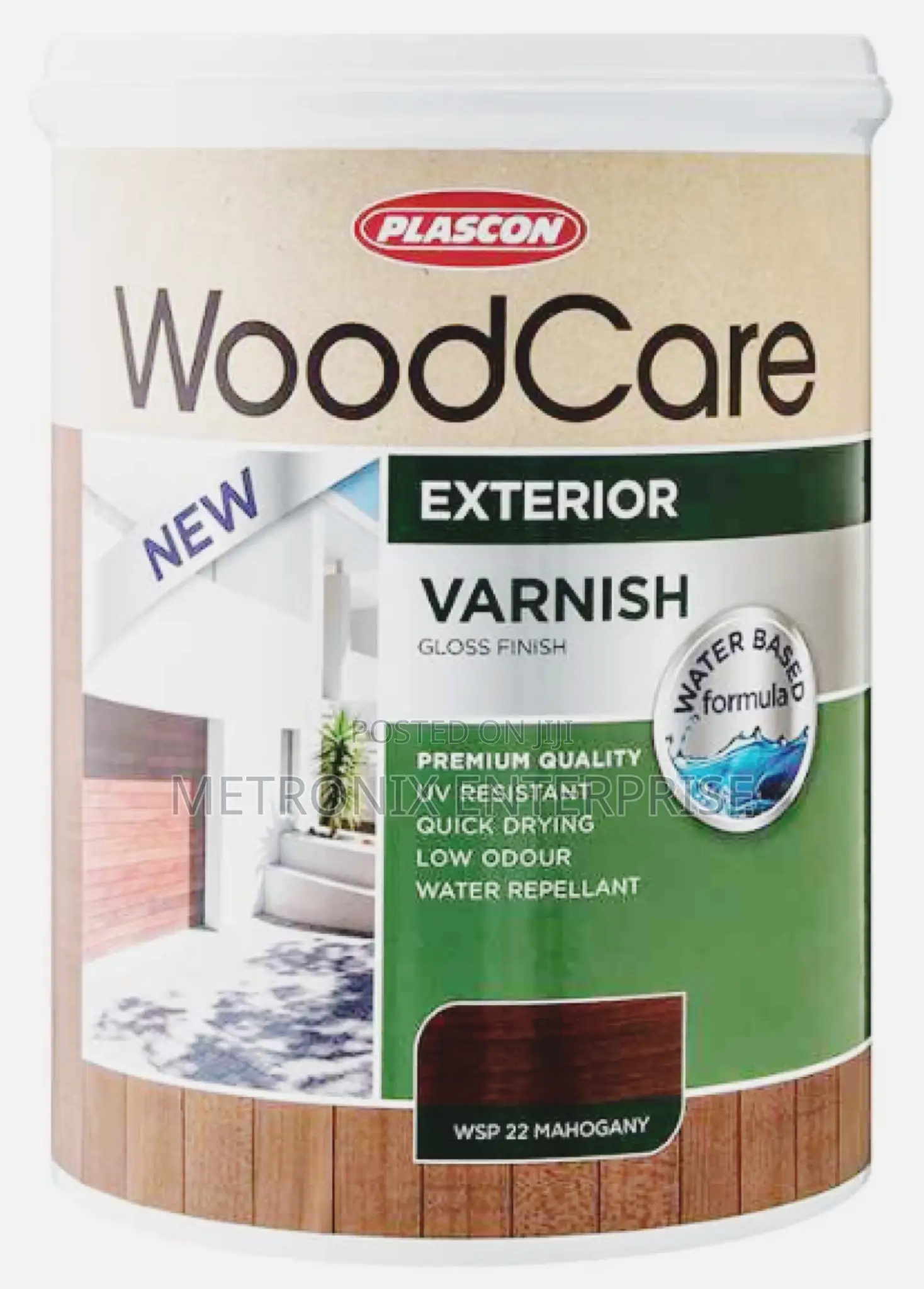 Plascon Woodcare Water-based Exterior Varnish