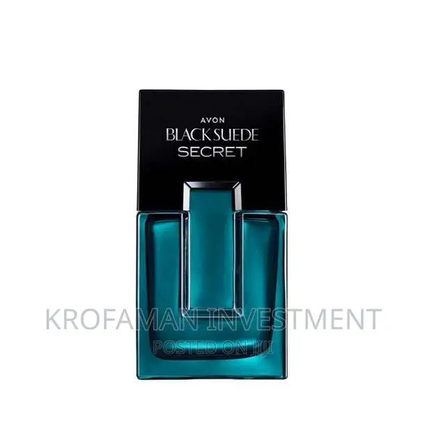 Avon Black Suede Secret Eau De Toilette - 75ml