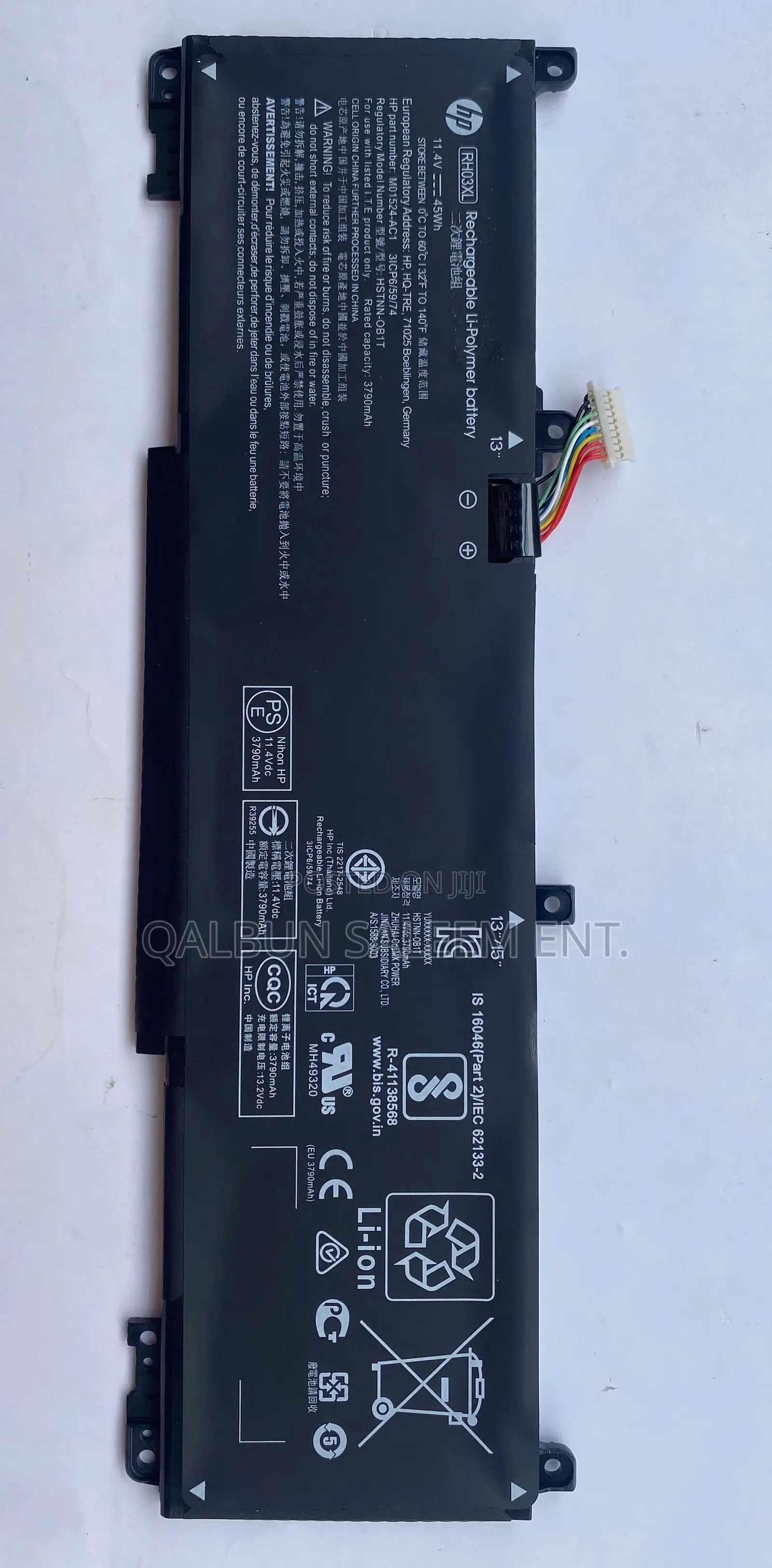 HP RH03XL for Probook 430 G8 440 G8 445 G8 450 G8 630 G8