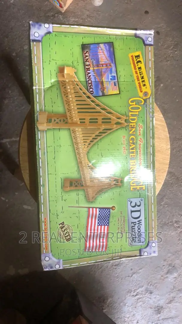 Golden Gate Bridge 3D Wooden Puzzle