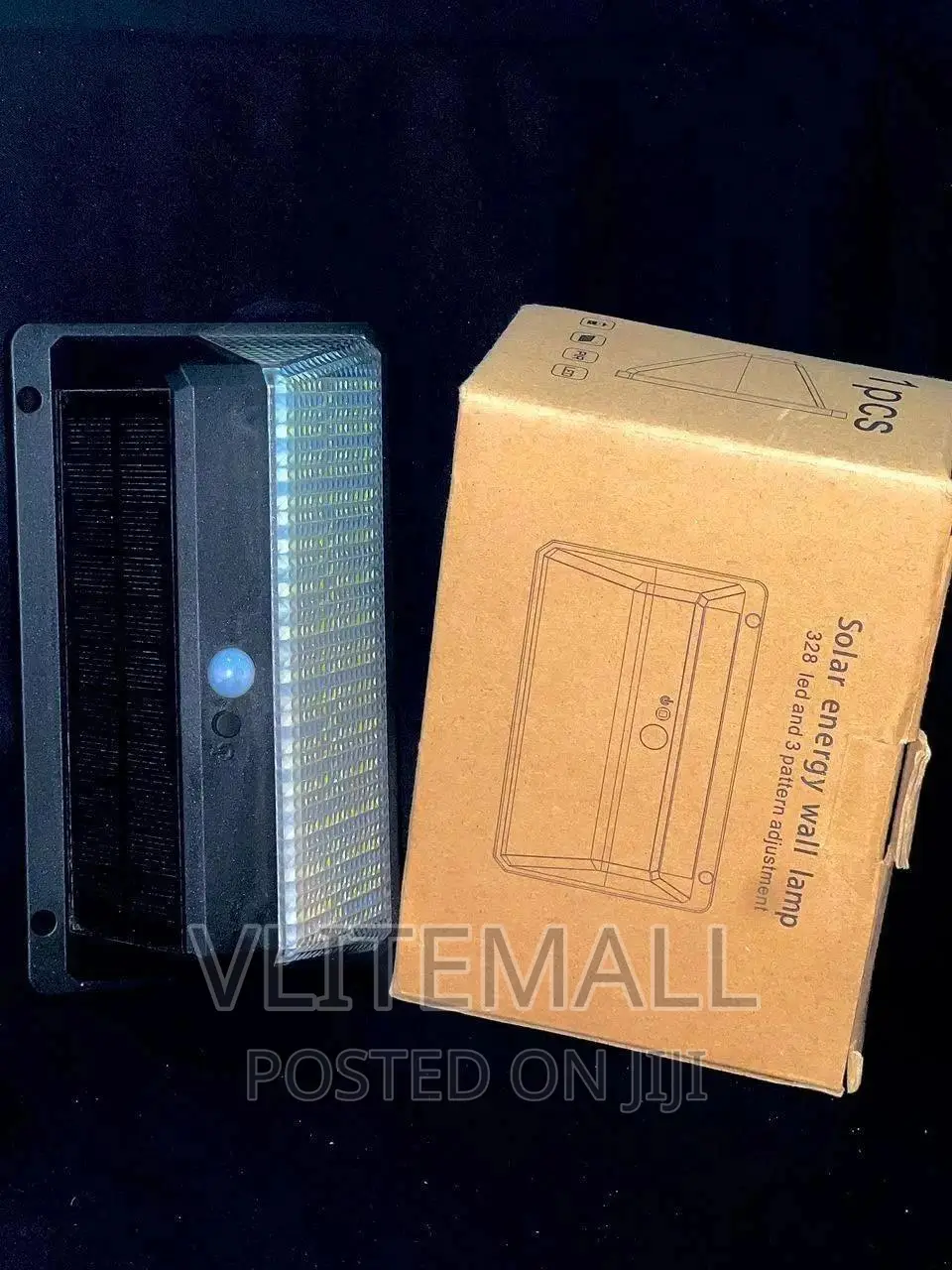 Solar Outdoor Wall Light With Motion Sensor