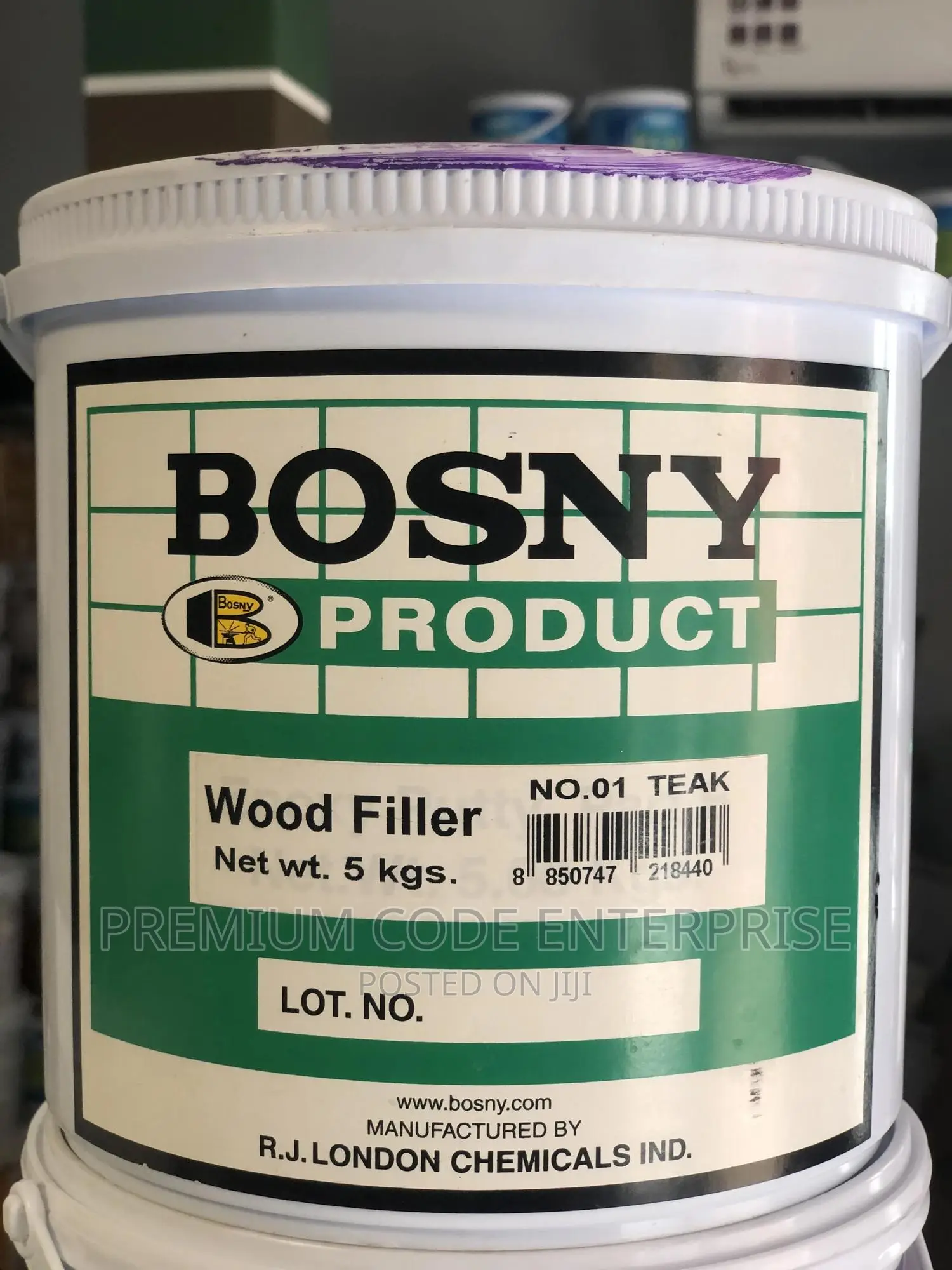 Wood Filler, 5kg- Teak Colour