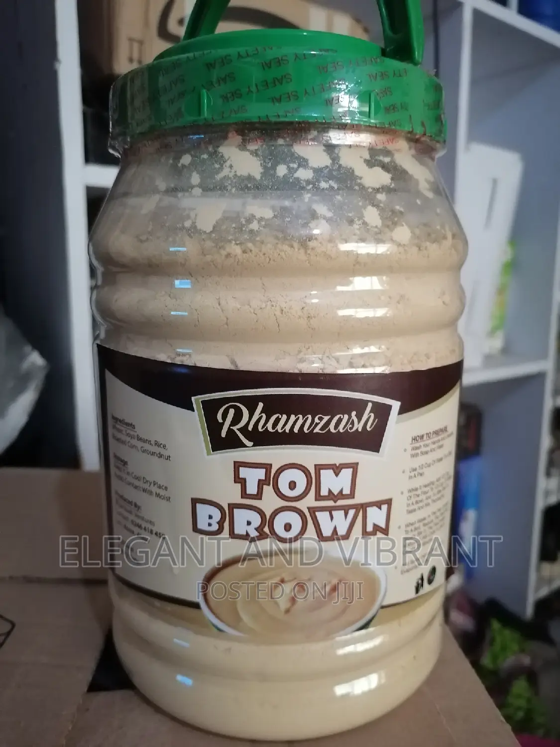 Ghana Nutritional Tom Brown for Babies and Adults