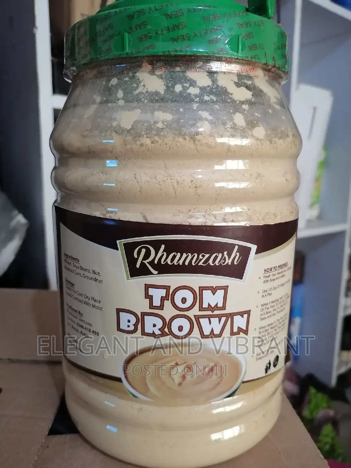 Ghana Nutritional Tom Brown for Babies and Adults