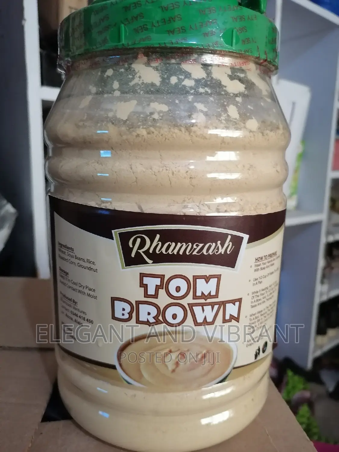Ghana Nutritional Tom Brown for Babies and Adults